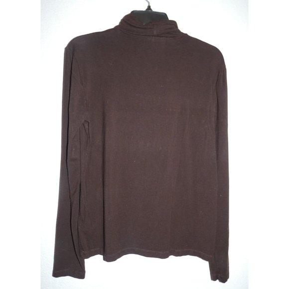 Women's Grey Turtleneck, Ralph Lauren, Size Large - Picture 2 of 4